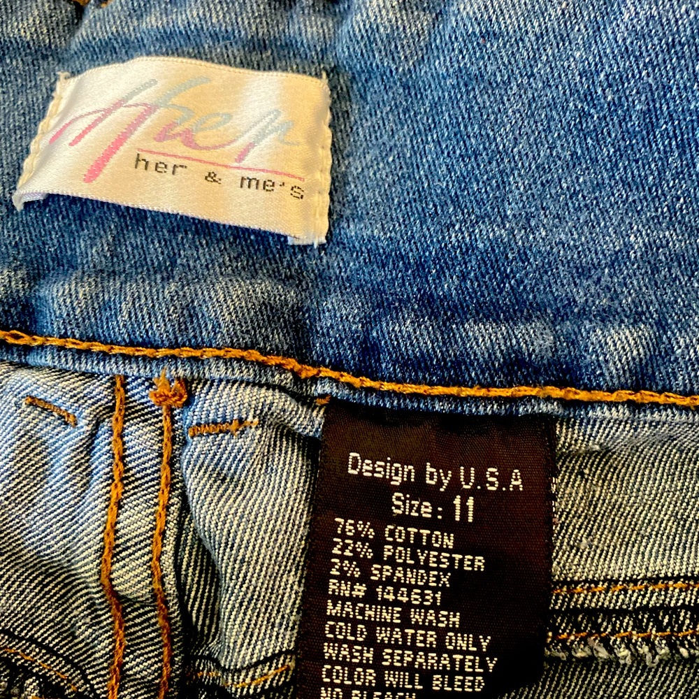 Size 11 stretch skinny jeans